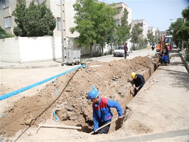 پروژه اصلاح شبکه‌های آبرسانی در نسیم شهر به بهره‌برداری رسید