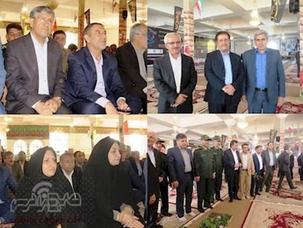 تجدید میثاق مسئولان کهگیلویه و بویراحمد با آرمان‎های شهدا، امام و رهبری