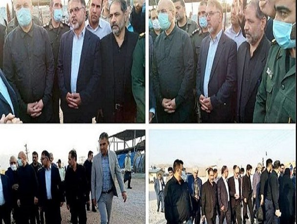 قالیباف از مینی پالایشگاه پلدختر بازدید کرد