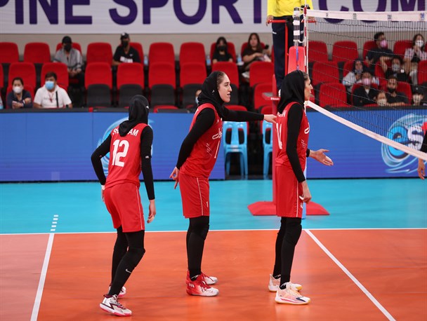 والیبال بانوان جام کنفدراسیون آسیا؛ شکست شاگردان کمپدلی برابر چین