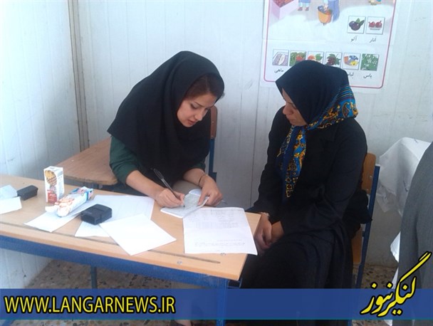 ویزیت رایگان بسیج جامعه پزشکی لنگرود در روستای محروم سرلیل+تصاویر