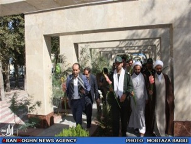 غباروربی مزار سه شهید گمنام در پارس آباد مغان+عکس
