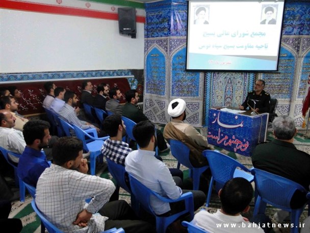نشست فصلی مجمع شورای عالی بسیج شهرستان فومن برگزار شد