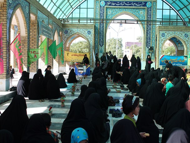 مراسم یادبود حجاج جان‌باخته ایرانی در خلیل آباد برگزار شد