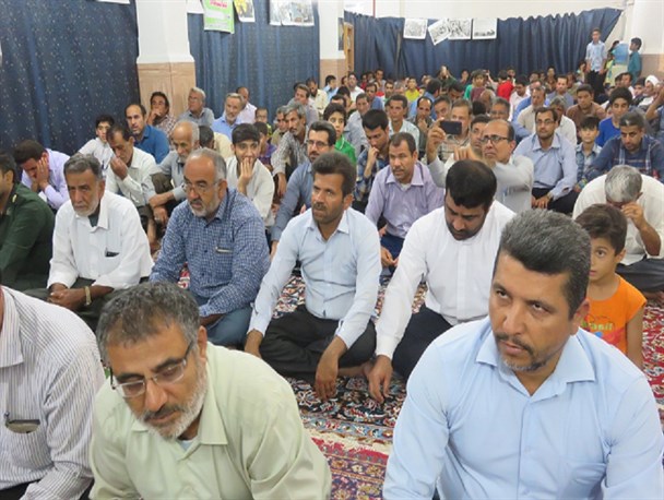 مراسم یاد یاران در دیر برگزار شد