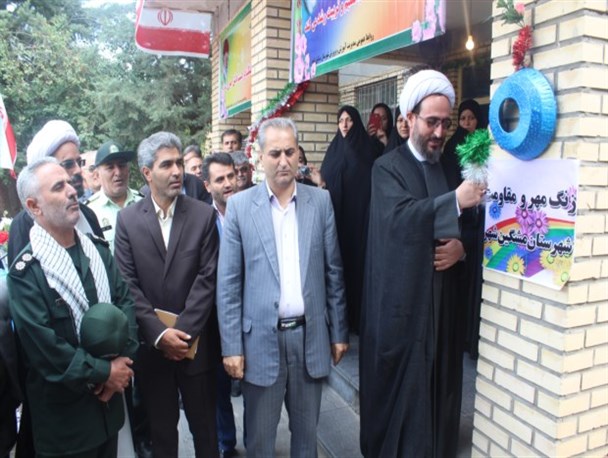 زنگ مقاومت و بازگشایی مدارس در مشگین‌شهر نواخته شد