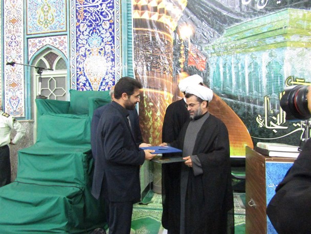 آیین تکریم از امام جمعه ی سابق اشتهارد برگزار شد+ تصاویر