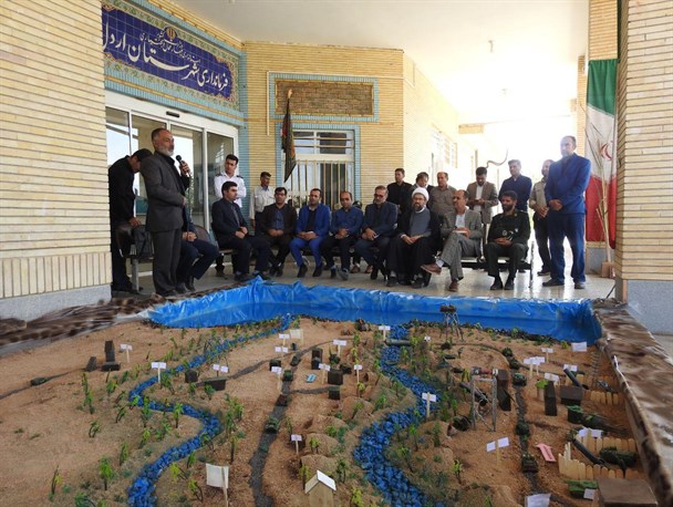 رونمایی از ماکت عملیات والفجر 8