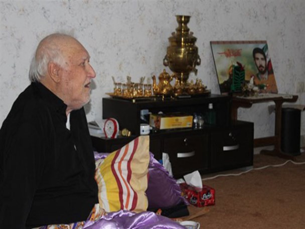 پدر شهید محسن محمدغریبانی به فرزندش شهیدش پیوست