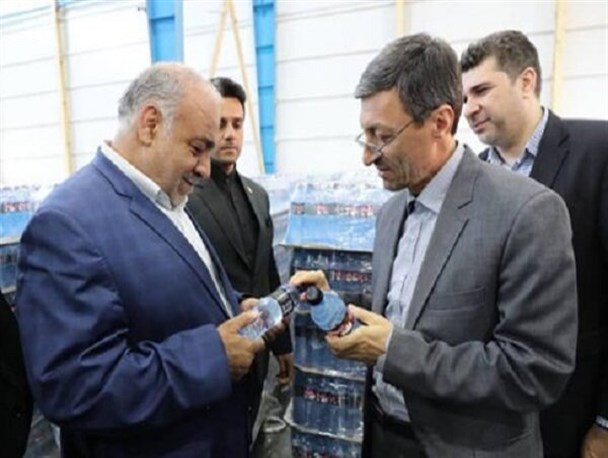 بازدید رئیس بنیاد مستضعفان از کارخانه قوطی‌سازی «زمزم» کرمانشاه