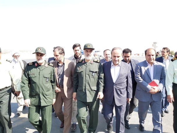 فرمانده کل سپاه پاسداران انقلاب اسلامی وارد ایلام شد