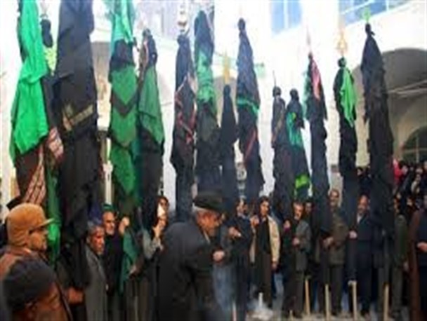 آیین سنتی علمبندان در خراسان شمالی