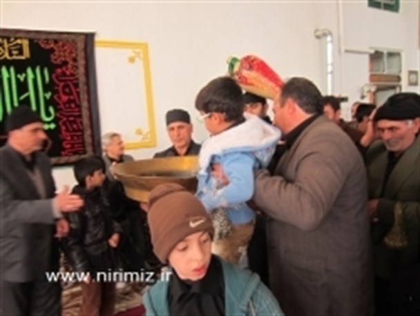 فیلم/مراسم طشت گذاری شهر نیر