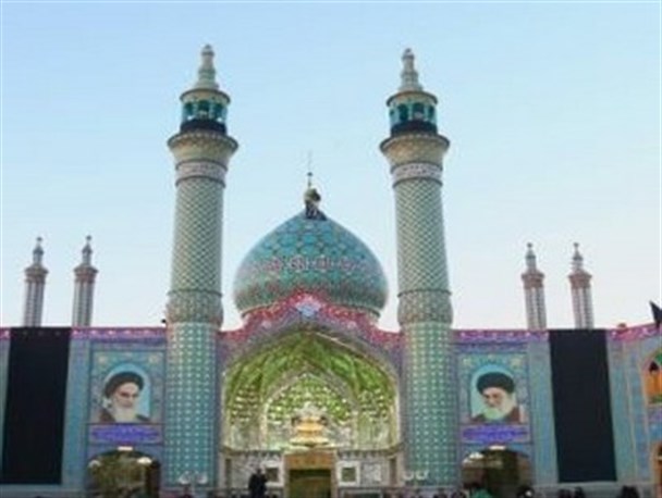 پرچم گنبد حرم حضرت هلال بن علی(ع) تعویض شد