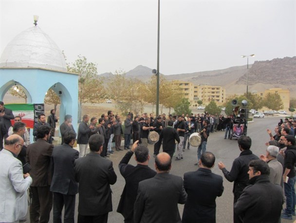 گزارش تصویری/مراسم عزاداری سید و سالار شهیدان در دانشگاه نراق