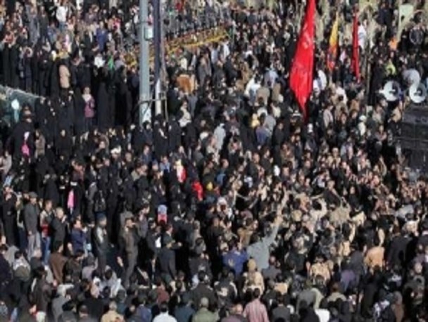 اجتماع بزرگ عزاداران حسینی در کرمانشاه برگزار شد