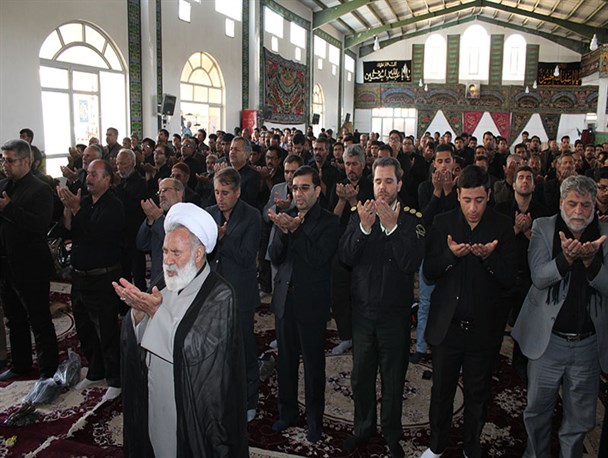 نماز ظهر عاشورا در خلیل آباد اقامه شد