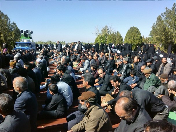 نماز ظهر عاشورا در فریمان برگزار شد