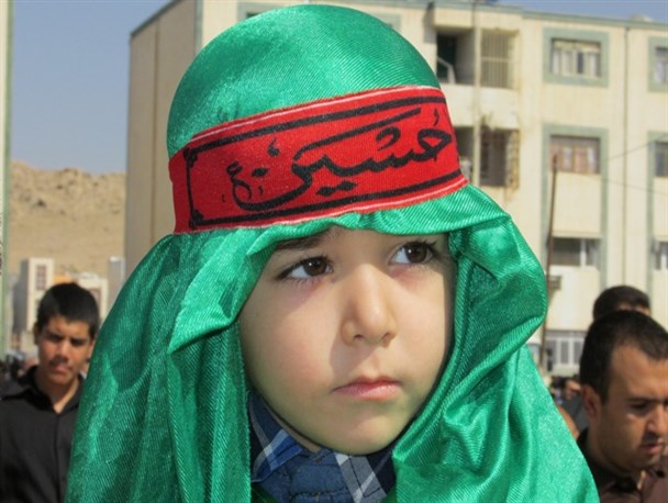 کودکان عاشورایی در گچساران به روایت تصویر