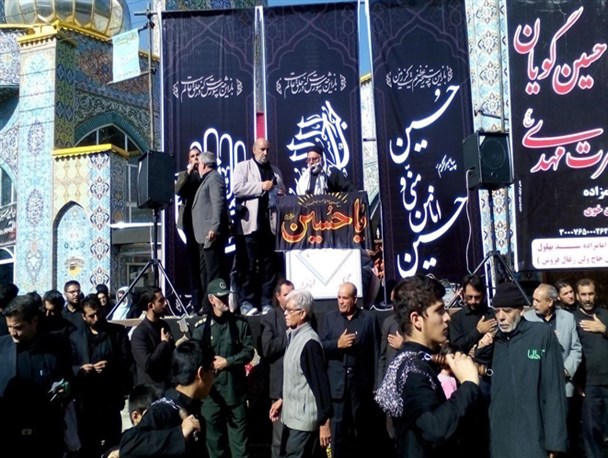 گزارش تصویری از عزاداری حسینی در خوی
