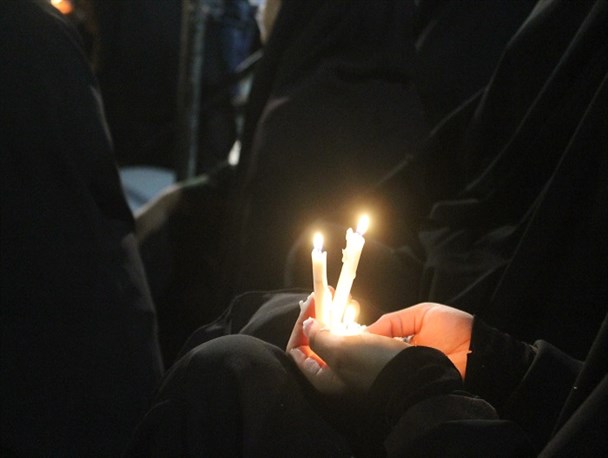 مراسم شام غریبان درحاجی آباد با پخش زنده از شبکه ملی