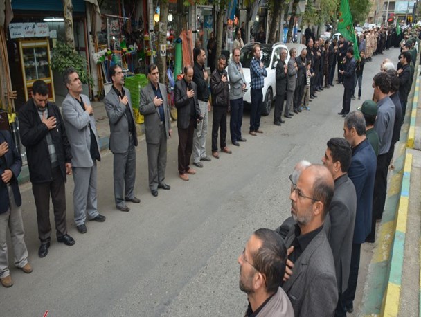 مراسم عزاداری سید و سالار شهیدان در سیاهکل برپا شد+گزارش تصویری