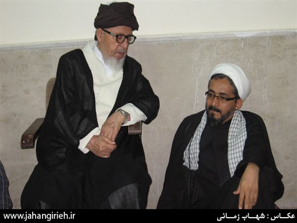 امام جمعه اهل سنت  بستک در جمع عزاداران حسینی + عکس