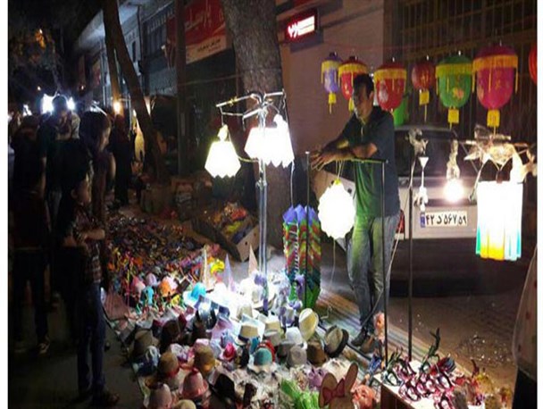 راه اندازی "بازار شب " در گرگان + تصاویر