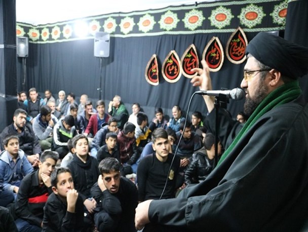 عزاداری نوجوانان آشتیانی در سوگ شهادت حضرت رقیه(س) + تصاویر