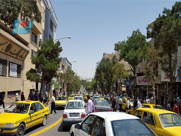 پیاده‌ رو خیابان فردوسی سنندج در پیچ و خم وعده مسئولین