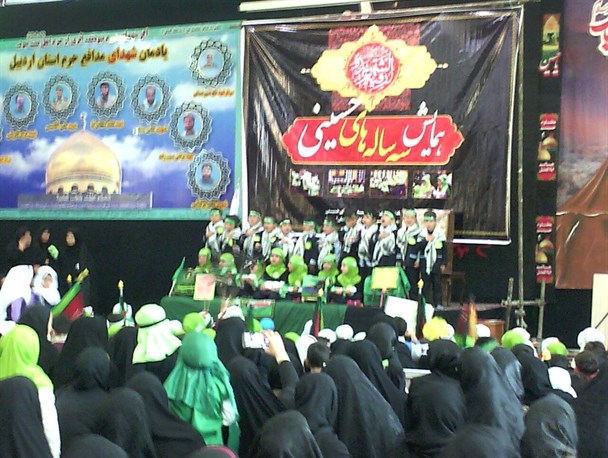 همایش سه ساله های حسینی در اردبیل برگزار شد+تصاویر
