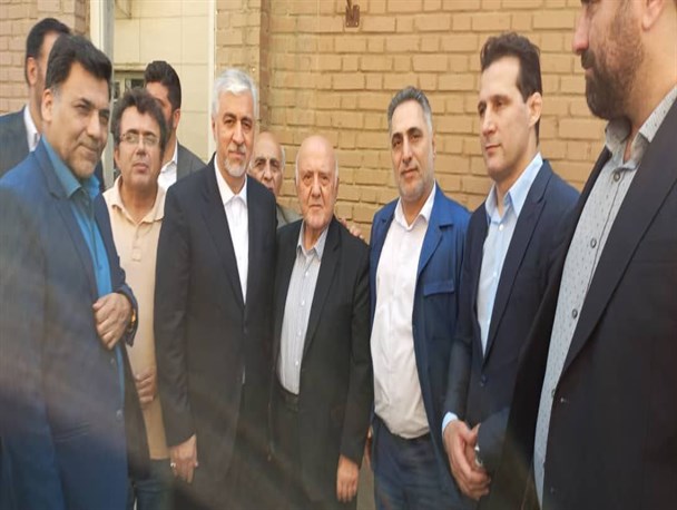 بازدید وزیر ورزش از دفتر جمعیت حامیان هواداران فوتبال ایران