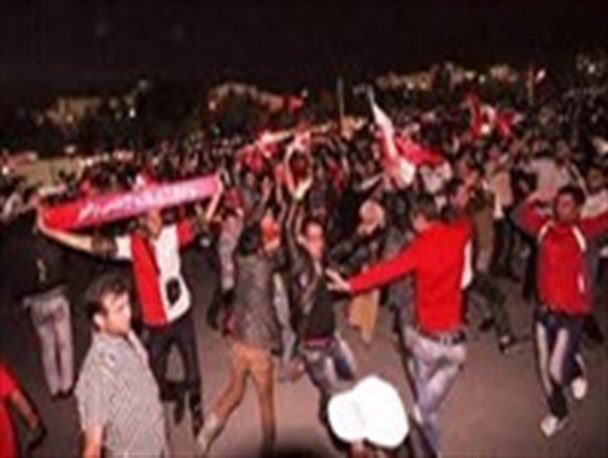 شادمانی هواداران پرسپولیس در بجنورد