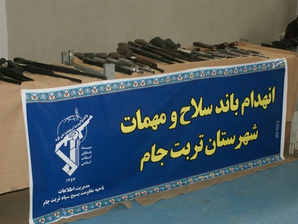 باند قاچاق سلاح و مهمات غیرمجاز درتربت جام متلاشی شد