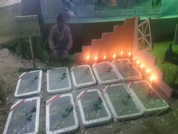 گزارش تصویری/نمایشگاه پله پله تا خدا در دانشکده پرستاری ایرانشهر