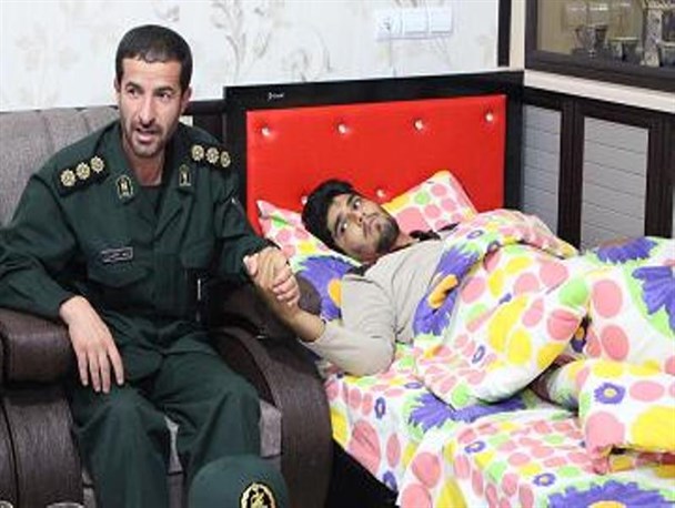 دیدار فرمانده و جمعی ازکارکنان سپاه شاهین دژ با جانبازان +تصاویر