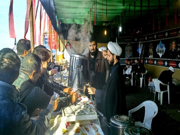 حال و هوای ایستگاه های صلواتی در مرز ایران و عراق