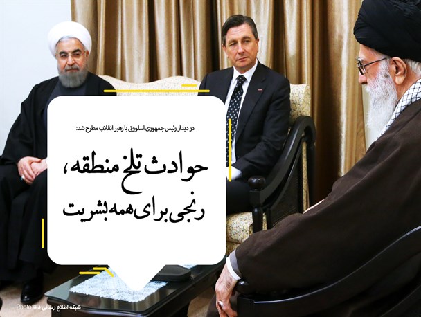 مجموعه‌پوستر/بیانات مقام معظم رهبری در دیدار رئیس جمهوری اسلوونی