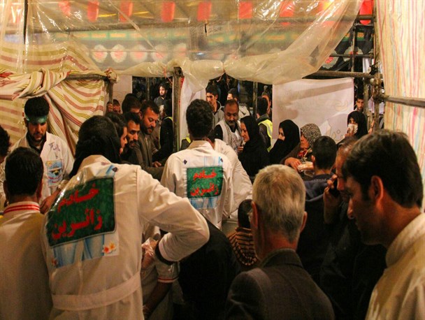 شهرستان بهار پیشتاز در خدمت رسانی به زائران/ بهاری ها مسئولیت چهار موکب را بر عهده گرفته اند + تصاویر