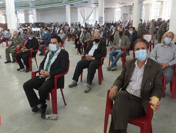 اجتماع بزرگ «بسیجیان» گچساران در همایش «اقتدار»+تصاویر