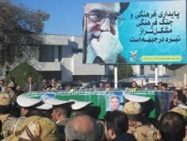 تصاویر/  تشییع پیکر جانباز 70 درصد گرگانی