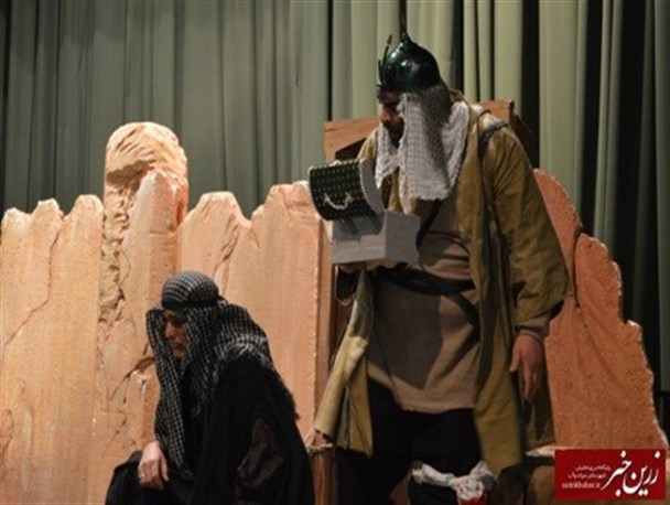 تئاتر "اعتراف" در میاندوآب به روی صحنه رفت + تصاویر