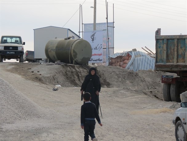 روند بازسازی روستای زلزله‌زده «تپ ماران» توسط سپاه کردستان/ عکس