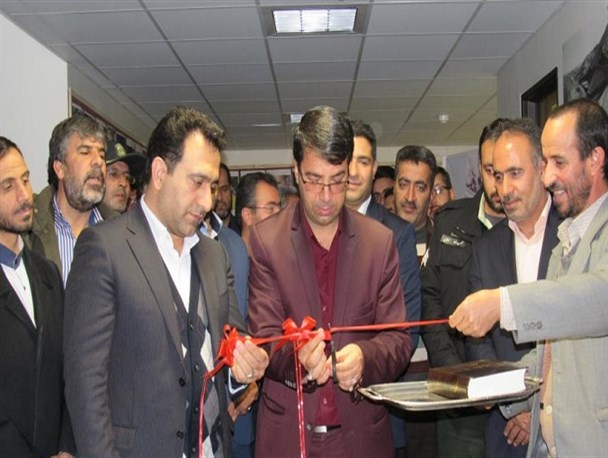 نمایشگاه آب و خاک در دادگستری چادگان افتتاح شد+ تصاویر