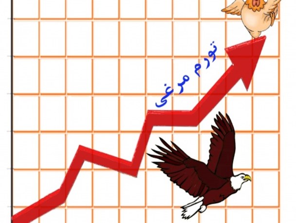 کاریکاتور/ صعود عقابی قیمت مرغ