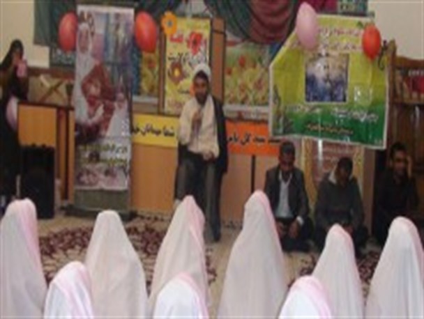 جشن تکلیف ۴۰ دانش آموز دختر بخش شیبکوه برگزار شد