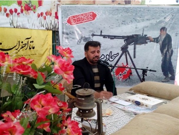 مراسم چهلمین روز عروج شهدای مدافع حرم در برخوار/ تصاویر