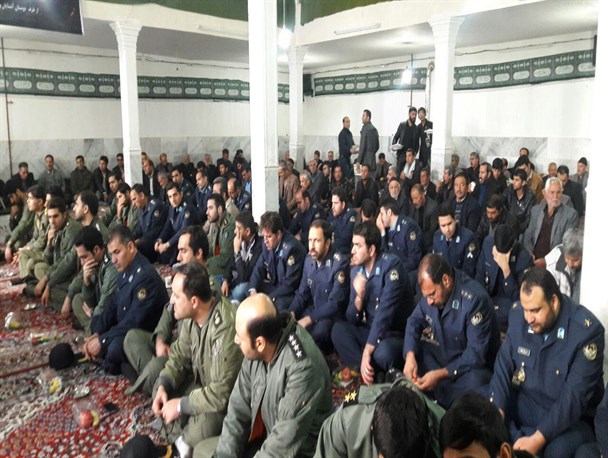 مراسم گرامی داشت شهید خلبان علی بلورخانی در ماهنیان برگزار شد/تصاویر