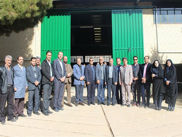 بازدید از واحدهای تولیدی صنعتی  سپیدان