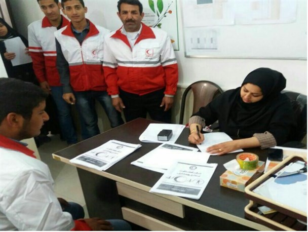امدادگران هلال احمر شهرستان کارون صاحب شناسنامه سلامت شدند